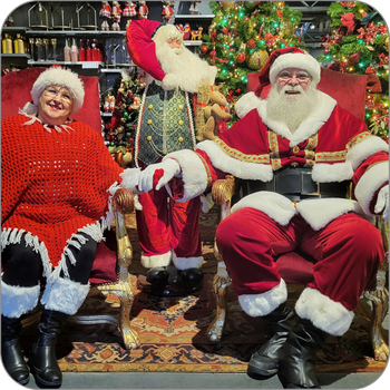 Weihnachtsmann zu Besuch!